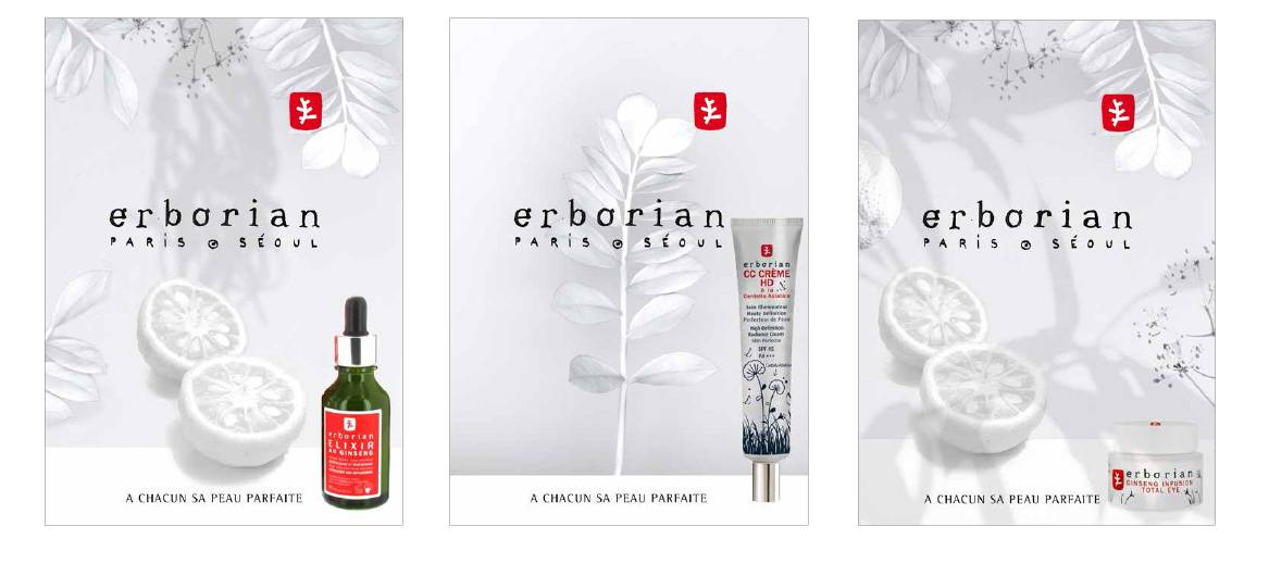 Erborian appel d'offre gagné